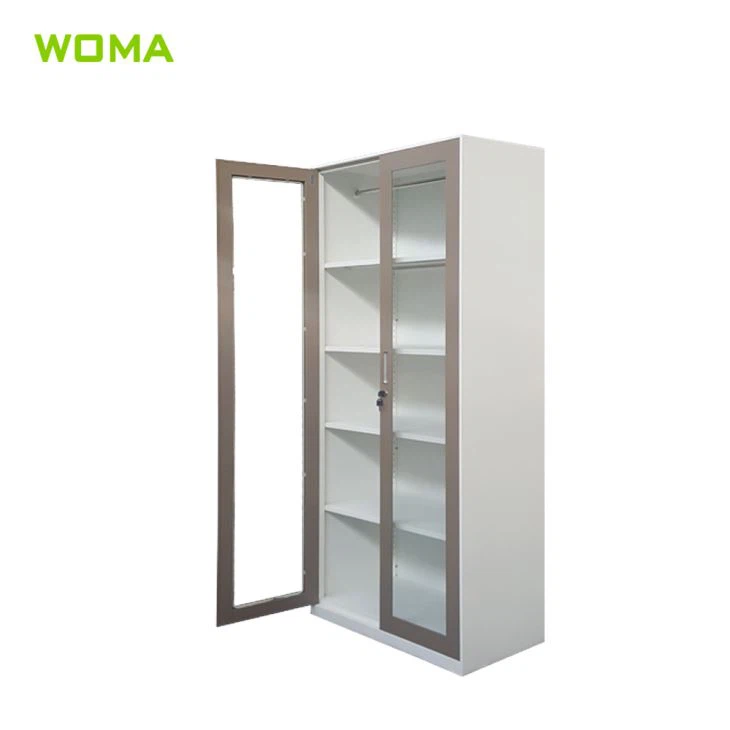 Steel Cupboard With Glass Door