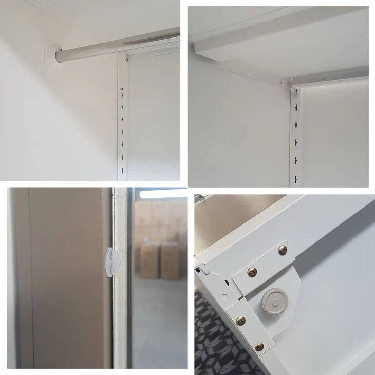 Steel Cupboard With Glass Door